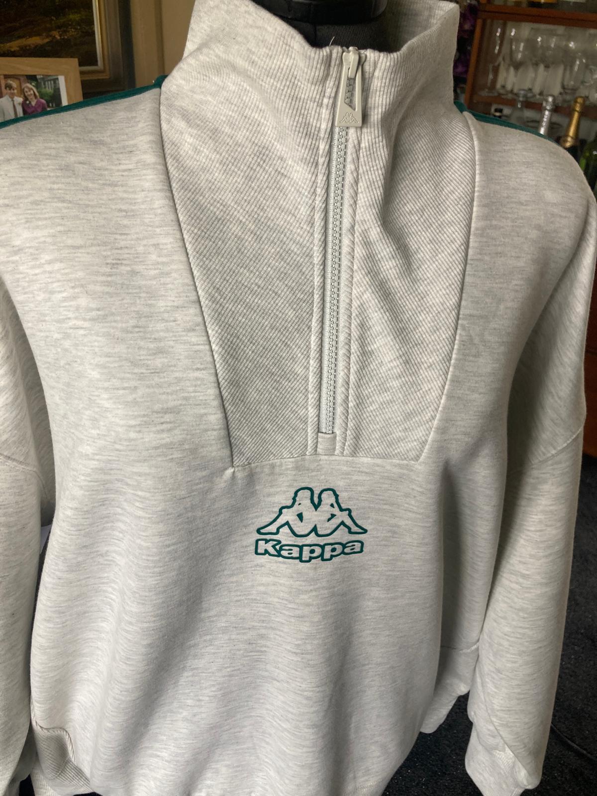 Kappa Unisex Sweatshirt — Light Grey