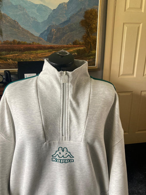 Kappa Unisex Sweatshirt — Light Grey