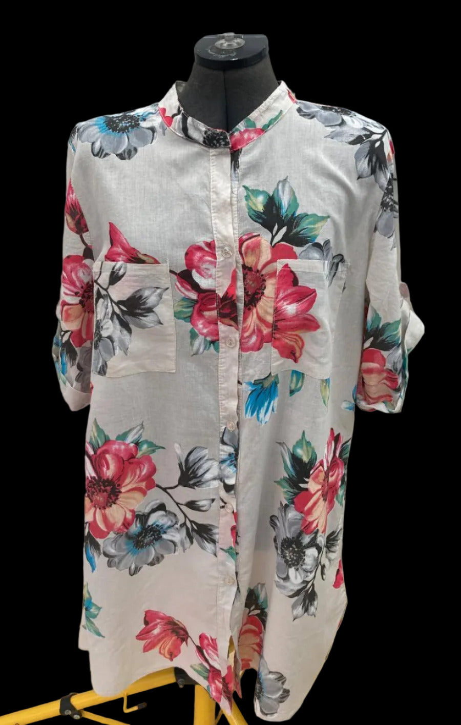 Floral beach tunic summer dress
