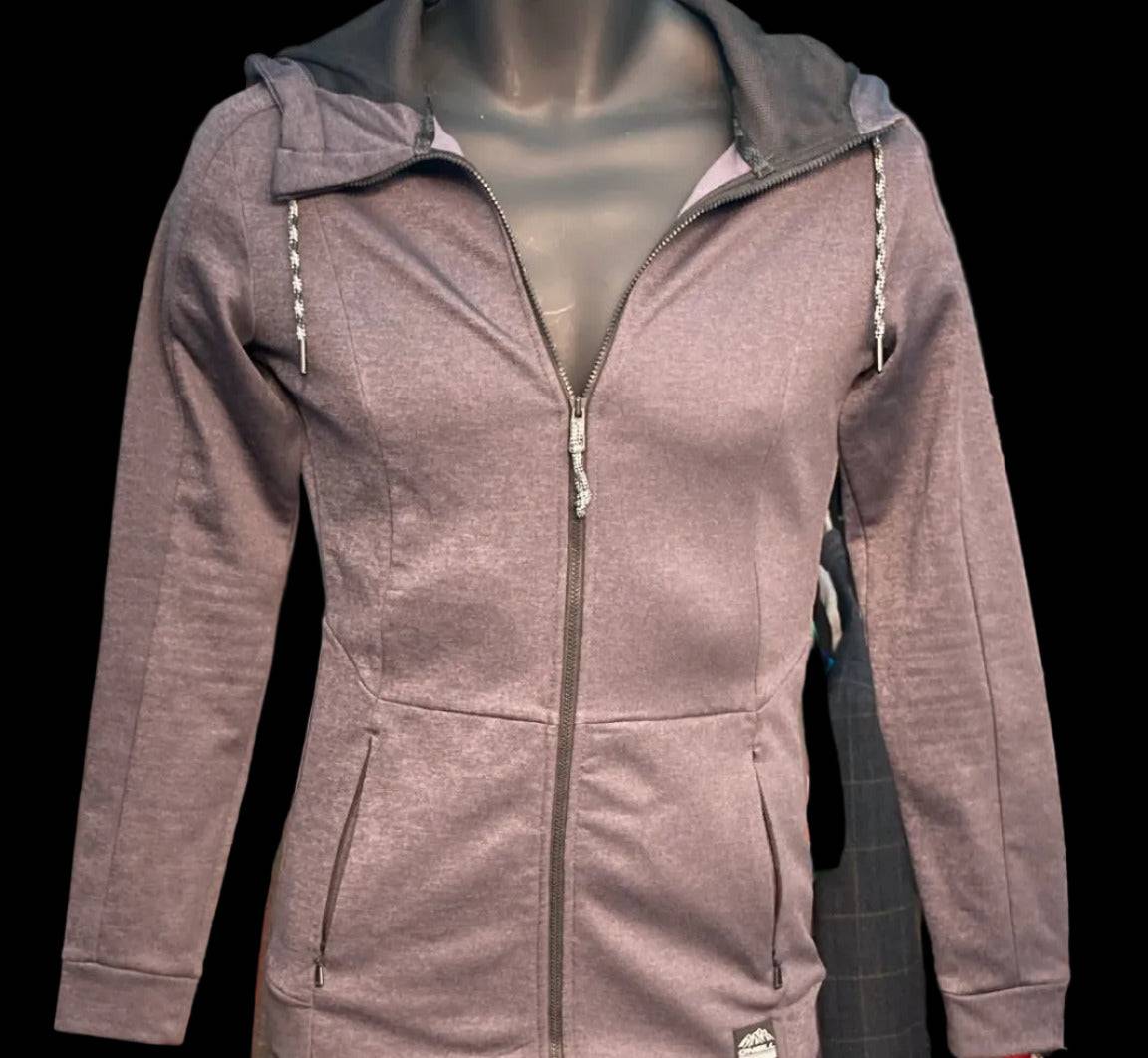 O'Neill zip-up jacket on black mannequin
