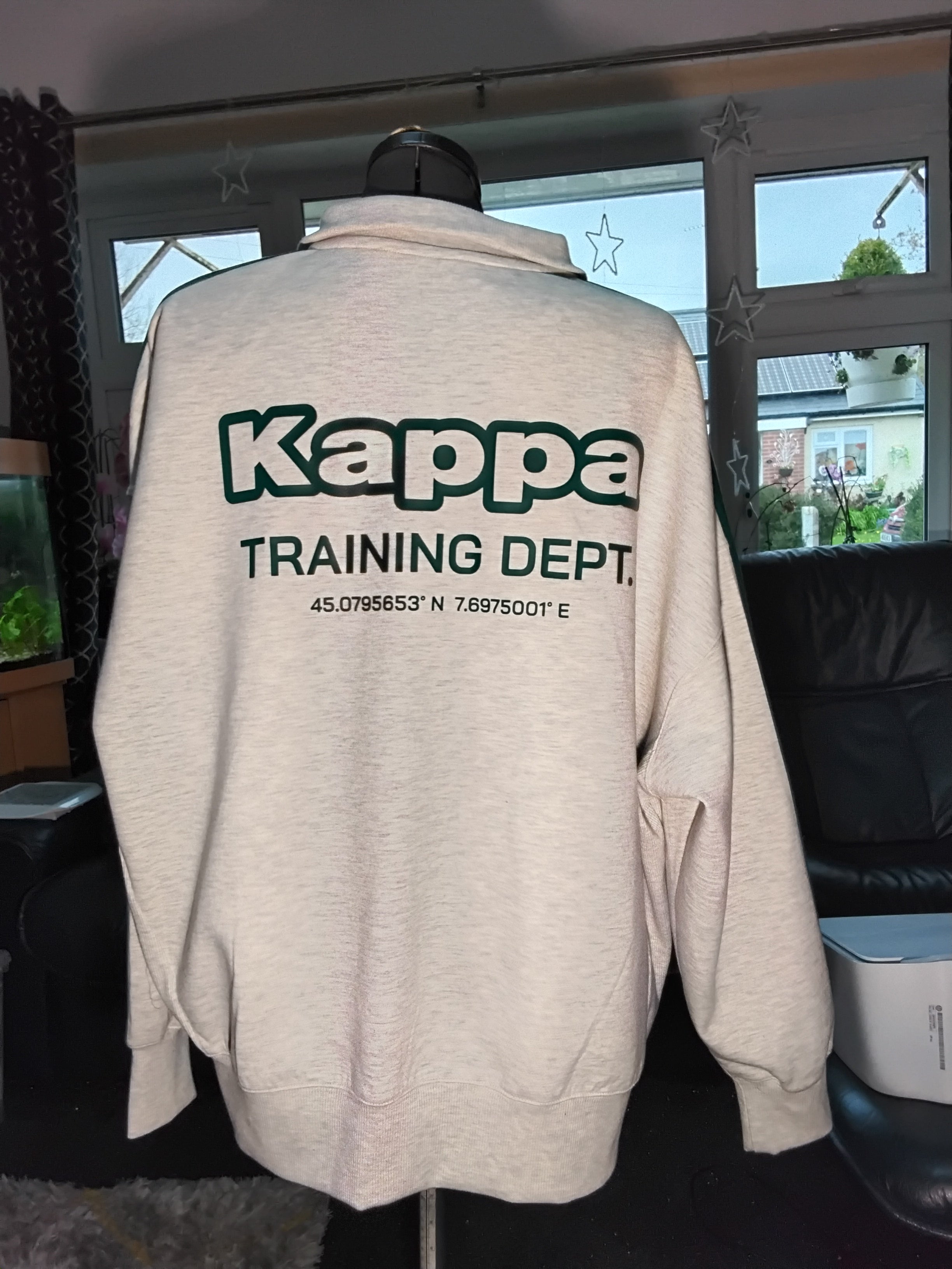 Kappa Unisex Sweatshirt — Light Grey